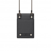 Moshi Aro Mini Slim Crossbody Bag - малка и компактна чанта с презрамка (черен) 1