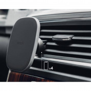 Moshi SnapTo Universal Car Mount - магнитна поставка за таблото, стъклото или радиатора на кола (черен) 5