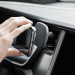 Moshi SnapTo Universal Car Mount - магнитна поставка за таблото, стъклото или радиатора на кола (черен) 4