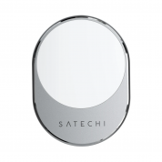 Satechi Magnetic Wireless MagSafe Car Charger 7.5W - поставка за радиаторa на кола с безжично зареждане за iPhone с Magsafe (сребрист) 1