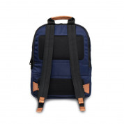 Knomo Christowe Laptop Backpack 15 - луксозна мъжка раница  за MacBook и преносими компютри до 15 инча (тъмносин) 2