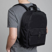 Knomo Christowe Laptop Backpack 15 - луксозна мъжка раница  за MacBook и преносими компютри до 15 инча (черен) 7