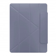SwitchEasy Origami Case - полиуретанов кейс и поставка за iPad Pro 12.9 M1 (2021), iPad Pro 12.9 (2020), iPad Pro 12.9 (2018) (син) 1