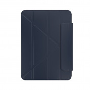 SwitchEasy Origami Case - полиуретанов кейс и поставка за iPad Pro 11 M1 (2021), iPad Pro 11 (2020), iPad Pro 11 (2018), iPad Air 5 (2022), iPad Air 4 (2020) (тъмносин) 1