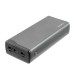 4smarts Powerbank VoltHub Pro 26800mAh 22.5W Quick Charge - външна батерия с USB-C и USB изходи за зареждане на мобилни устройства (тъмносив) 4