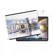 SwitchEasy SwitchPaper Magnetic Screen Protector 2in1 - комплект магнитно покритие (подходящо за рисуване) и защитно покритие за дисплея на iPad Pro 11 M1 (2021), iPad Pro 11 (2020), iPad Pro 11 (2018), iPad Air 5 (2022), iPad Air 4 (2020) (прозрачно) 2