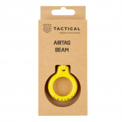 Tactical AirTag Beam Rugged Case - стилен ключодържател от поликарбонат за Apple AirTag (жълт) 1