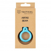 Tactical AirTag Beam Rugged Case - стилен ключодържател от поликарбонат за Apple AirTag (светлосин) 1