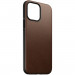 Nomad Modern Leather MagSafe Case - кожен (естествена кожа) кейс с MagSafe за iPhone 13 Pro Max (кафяв) 4