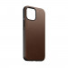 Nomad Modern Leather MagSafe Case - кожен (естествена кожа) кейс с MagSafe за iPhone 13 mini (кафяв) 4