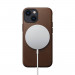 Nomad Modern Leather MagSafe Case - кожен (естествена кожа) кейс с MagSafe за iPhone 13 mini (кафяв) 2