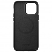 Nomad Modern Leather MagSafe Case - кожен (естествена кожа) кейс с MagSafe за iPhone 13 Pro Max (черен) 5