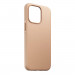 Nomad Modern Leather MagSafe Case - кожен (естествена кожа) кейс с MagSafe за iPhone 13 (бежов) 4