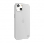 SwitchEasy 0.35 UltraSlim Case - тънък полипропиленов кейс 0.35 мм. за iPhone 13 mini (бял-прозрачен) 1