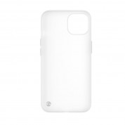SwitchEasy 0.35 UltraSlim Case - тънък полипропиленов кейс 0.35 мм. за iPhone 13 mini (бял-прозрачен) 4