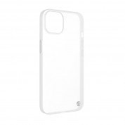 SwitchEasy 0.35 UltraSlim Case - тънък полипропиленов кейс 0.35 мм. за iPhone 13 (бял-прозрачен) 3