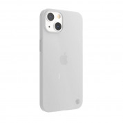 SwitchEasy 0.35 UltraSlim Case - тънък полипропиленов кейс 0.35 мм. за iPhone 13 (бял-прозрачен) 1