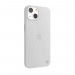 SwitchEasy 0.35 UltraSlim Case - тънък полипропиленов кейс 0.35 мм. за iPhone 13 (бял-прозрачен) 2