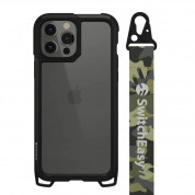 SwitchEasy Odyssey Camo Green Case for iPhone 13 Pro Max (black)