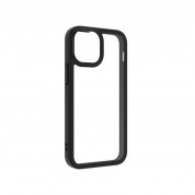 SwitchEasy AERO Plus Case - хибриден удароустойчив кейс за iPhone 13 mini (черен-прозрачен) 3