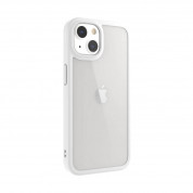 SwitchEasy AERO Plus Case - хибриден удароустойчив кейс за iPhone 13 (бял-прозрачен) 1