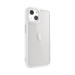 SwitchEasy AERO Plus Case - хибриден удароустойчив кейс за iPhone 13 (бял-прозрачен) 2