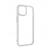 SwitchEasy AERO Plus Case - хибриден удароустойчив кейс за iPhone 13 (бял-прозрачен) 3