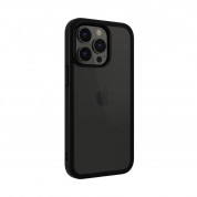 SwitchEasy AERO Plus Case - хибриден удароустойчив кейс за iPhone 13 Pro Max (черен-прозрачен) 1