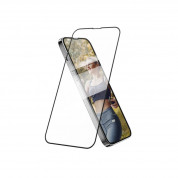 SwitchEasy Glass Pro Full Cover Tempered Glass - калено стъклено защитно покритие за дисплея на iPhone 13, iPhone 13 Pro (черен-прозрачен) 3