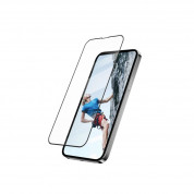 SwitchEasy Glass Bumper Full Cover Tempered Glass - калено стъклено защитно покритие за дисплея на iPhone 13 mini (черен-прозрачен) 1