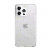 SwitchEasy Starfield Case - дизайнерски хибриден удароустойчив кейс за iPhone 13 Pro (бял) 