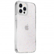 SwitchEasy Starfield Case - дизайнерски хибриден удароустойчив кейс за iPhone 13 Pro Max (бял)  2