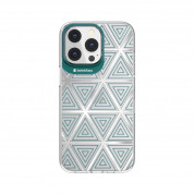 SwitchEasy Artist Aurora Case - дизайнерски хибриден удароустойчив кейс за iPhone 13 Pro Max (прозрачен) 