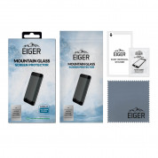 Eiger Mountian Glass Screen Protector 3D for iPhone 13, iPhone 13 Pro (black-clear) 1