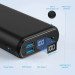 TeckNet EBT01201 18W Power Bank 20000 mAh - външна батерия 20000 mAh с 2xUSB и USB-C изходи за зареждане на смартфони и таблети (черен) 2