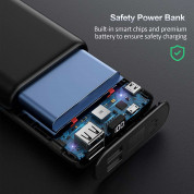 TeckNet EBT01201 Power Bank 20000 mAh - външна батерия 20000 mAh с 2xUSB изходи за зареждане на смартфони и таблети (черен) 3