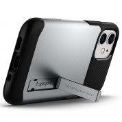 Spigen Slim Armor Case - хибриден кейс с най-висока степен на защита за iPhone 12 mini (сребрист) 3