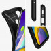 Spigen Rugged Armor Case - тънък качествен силиконов (TPU) калъф за Samsung Galaxy M21 (черен) 6