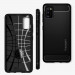 Spigen Rugged Armor Case - тънък качествен силиконов (TPU) калъф за Samsung Galaxy A41 (черен) 10