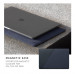 Native Union Stow Sleeve - качествен полиуретанов калъф за MacBook Pro 16, Pro 15 и лаптопи до 16 инча (тъмносин) 6