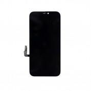 Apple iPhone 12 Display Unit - оригинален резервен дисплей за iPhone 12, iPhone 12 Pro (пълен комплект) - черен (със следи от употреба)