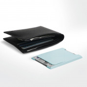 Ringke Credit Card Slot Case - поставка тип джоб за документи и карти, прикрепяща се към всяко мобилно устройство (черен) 6