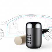 Baseus Little Fatty Air Vent Fragrance Air Freshener (SUXUN-PDA01) - ароматизатор за кола с 5 пълнителя (черен) 8
