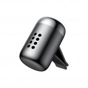 Baseus Little Fatty Air Vent Fragrance Air Freshener (SUXUN-PDA01) - ароматизатор за кола с 5 пълнителя (черен)