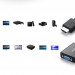 Ugreen HDMI to VGA 1080P HD Adapter - HDMI към VGA адаптер с 3.5 аудио изход и microUSB вход (черен) 3