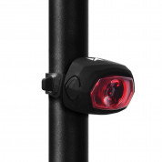 Wozinsky Rear Bicycle Light microUSB Charged XC-186 - висококачествена задна лампа с вградена батерия за колело (черен) 2