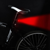 Wozinsky Rear Bicycle Light microUSB Charged XC-186 - висококачествена задна лампа с вградена батерия за колело (черен) 10