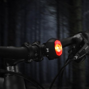 Wozinsky Rear Bicycle Light microUSB Charged XC-186 - висококачествена задна лампа с вградена батерия за колело (черен) 7