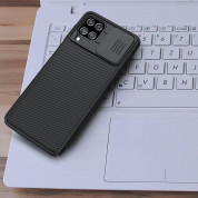 Nillkin CamShield Pro Case - хибриден удароустойчив кейс за Samsung Galaxy A22 4G, Galaxy M22 4G (черен) 3