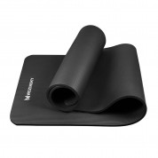 Wozinsky Gymnastic Non Slip Mat - висококачественa постелка за йогa (черен) 2